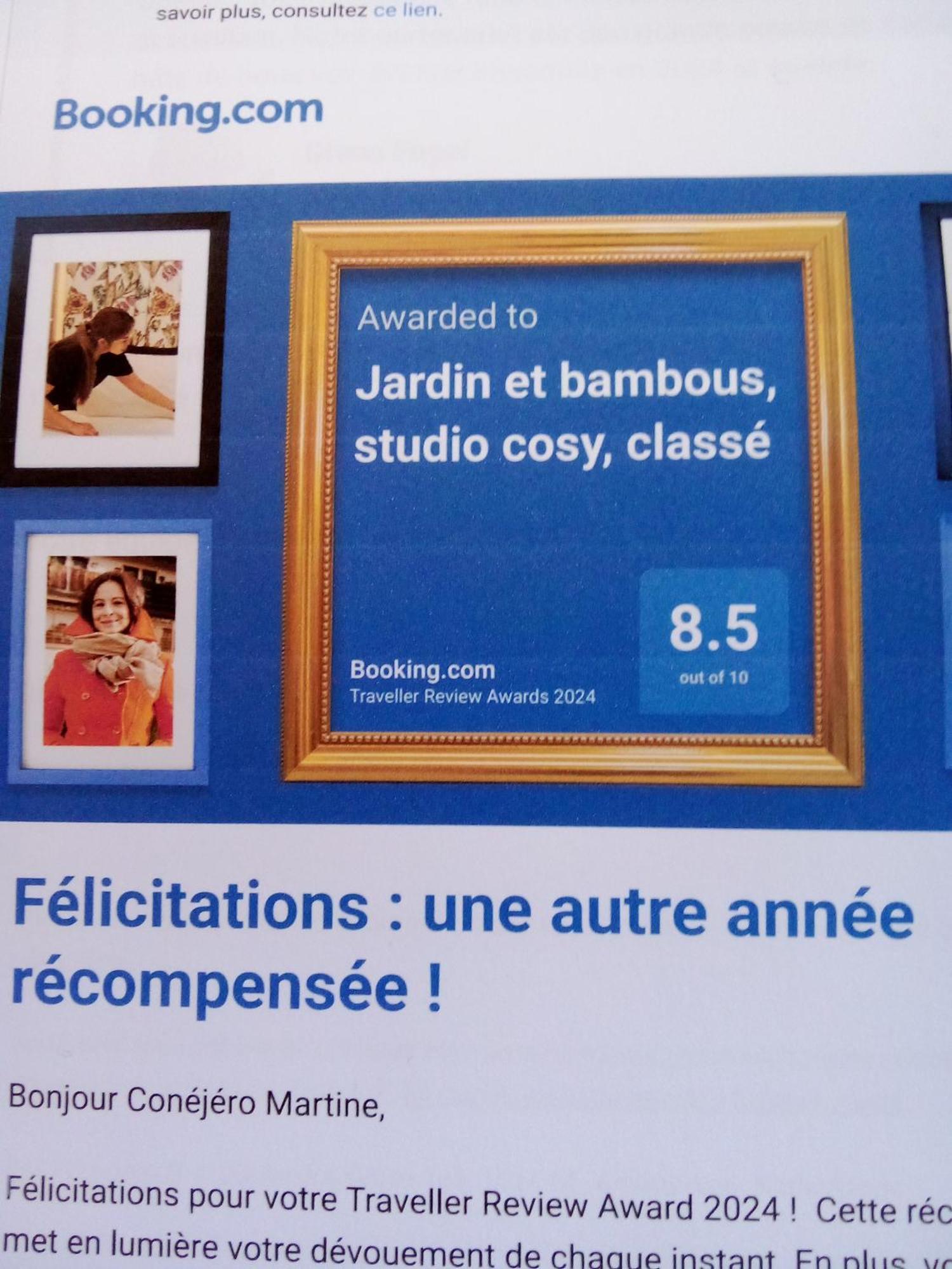 Jardin Et Bambous, Studio Cosy, Classe 2 Etoiles Марсилан Екстериор снимка